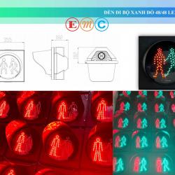 ĐÈN ĐI BỘ XANH ĐỎ 48 LED